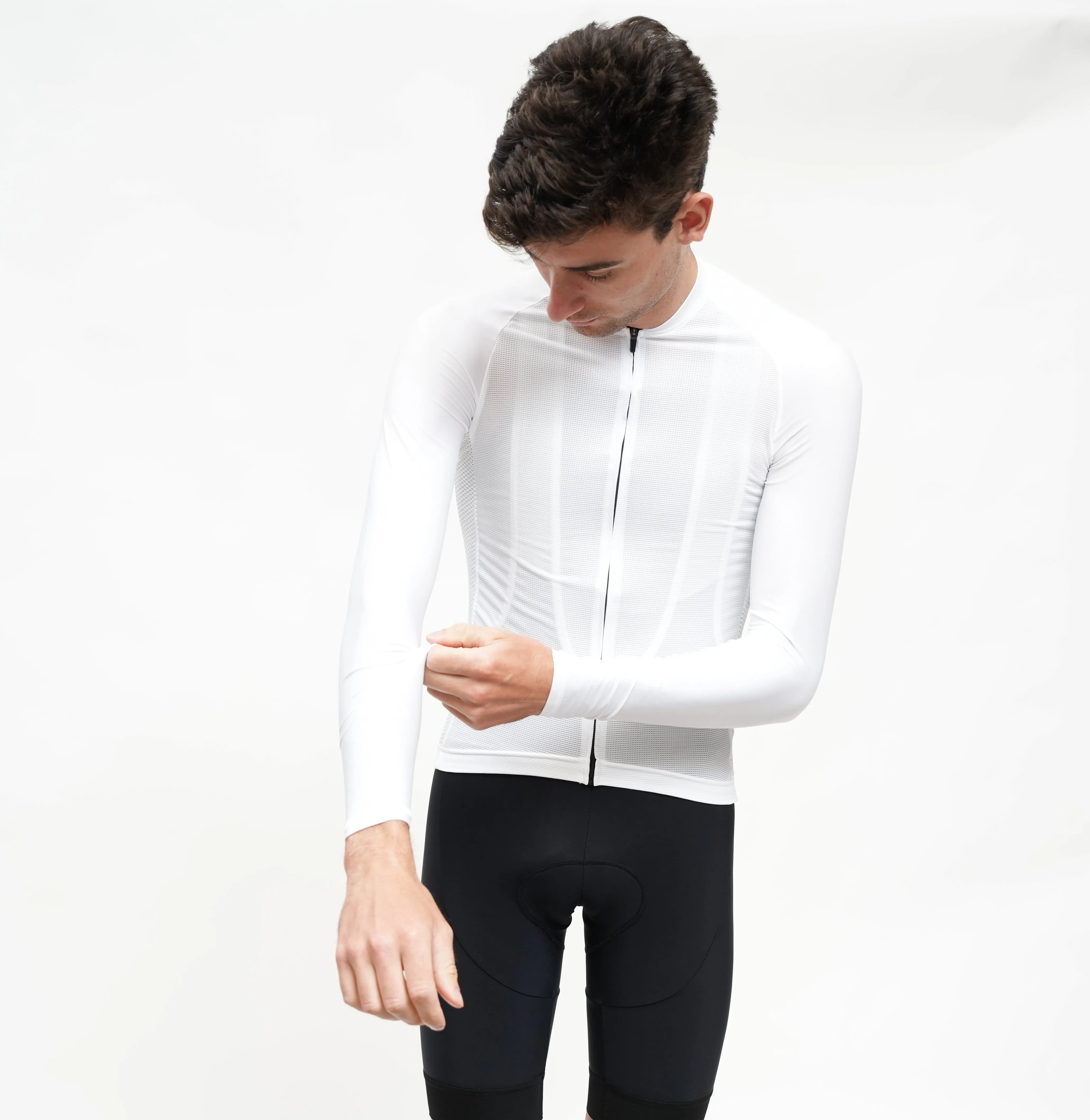Aero Long Sleeve Jersey - White