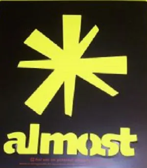 Almost Spray Paint Stencil - Skateboard Accessory