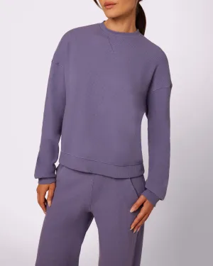Cozy Crewneck | Cozy Waffle | Archive (Fog)